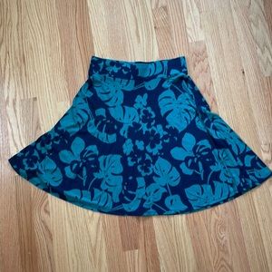 Ann Taylor Loft XS summer print skirt